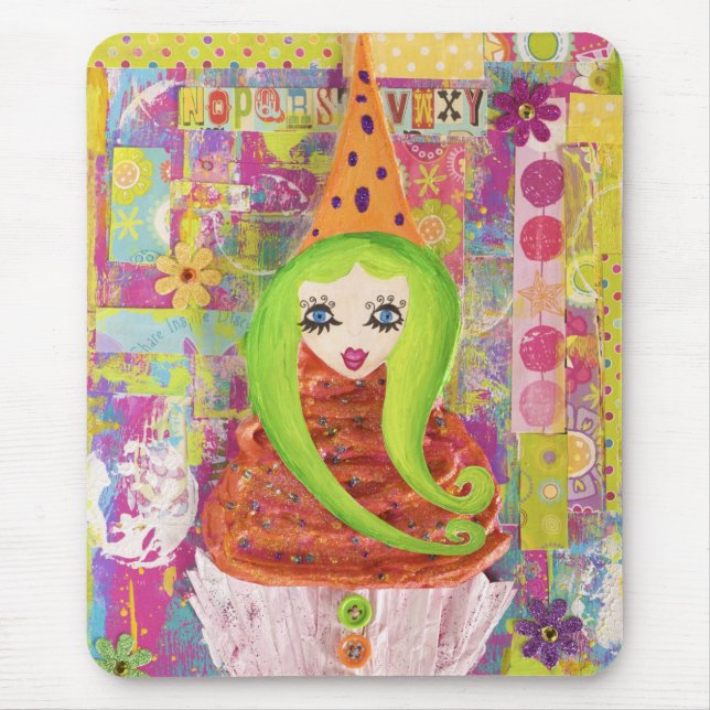 Den CupKate musen vadderar Musmatta (Framsidan)