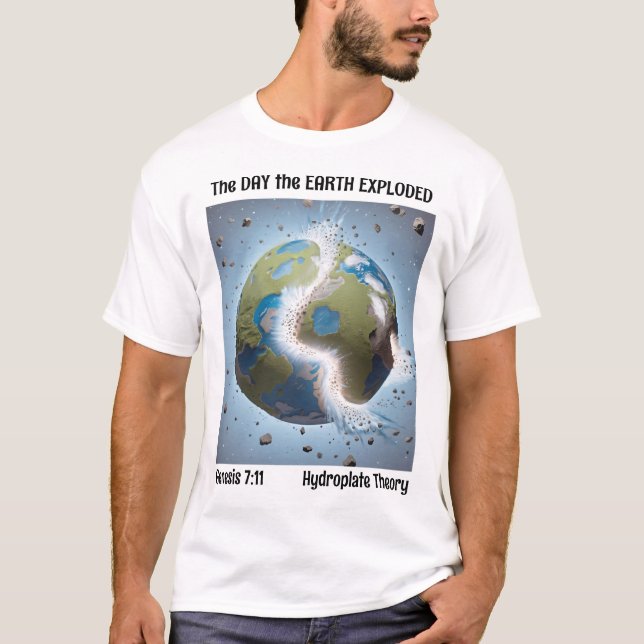 Den dagen jorden exploderade HPT Tshir T Shirt (Framsida)