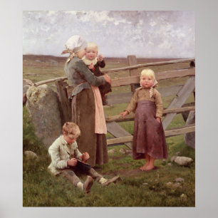 Den Dalby grinden, Skane, 1884 Poster