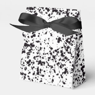 Den Dalmatian prickiga tältfavören boxas Presentaskar
