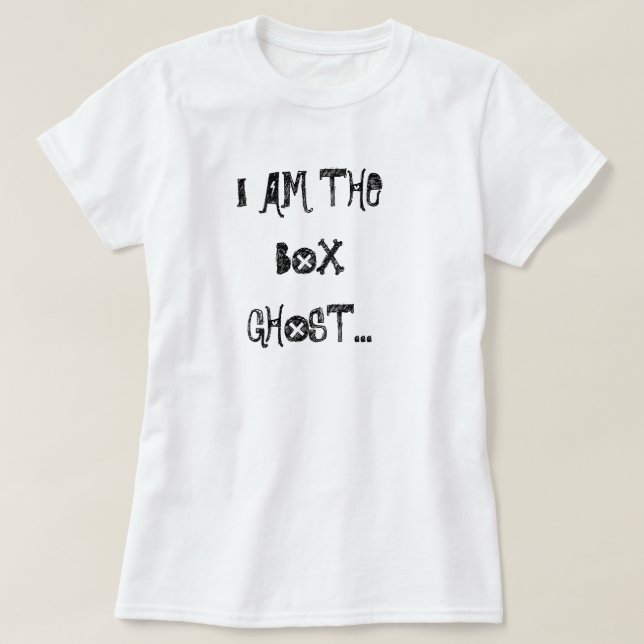 Den Danny fantomen boxas spökeT-tröja Tee (Design framsida)