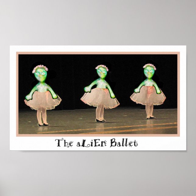 Den där Ballet! Poster (Framsidan)