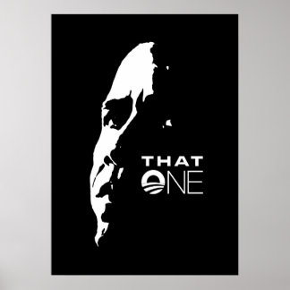 Den där - Barack Obama POSTER