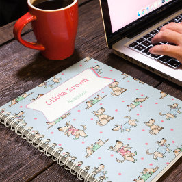 Den där bärbara Hund med Namn Anteckningsbok