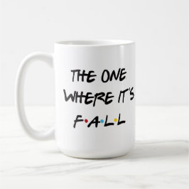 Den där det är höst kaffemugg