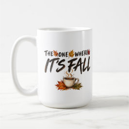 Den där det är höst Mysig höst kaffemugg