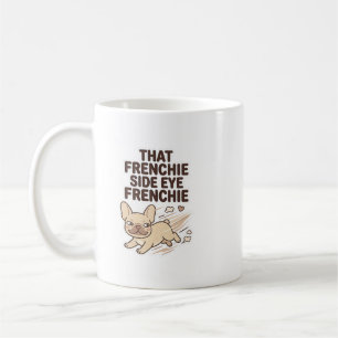 Den där franska hundens skeptiska blick Rolig fran Kaffemugg