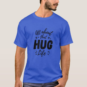 Den där Hug Life Gangster Thug Hippie Music T Shirt