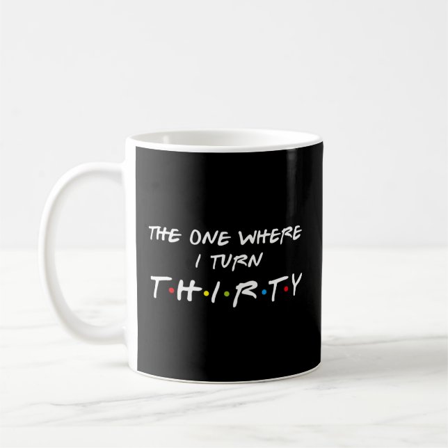 Den där jag svänger 30 kaffemugg (Vänster)