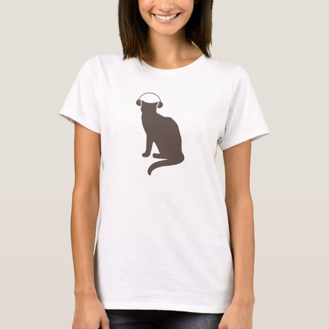 Den där katten på Ones och Twos T-shirt (Framsida)