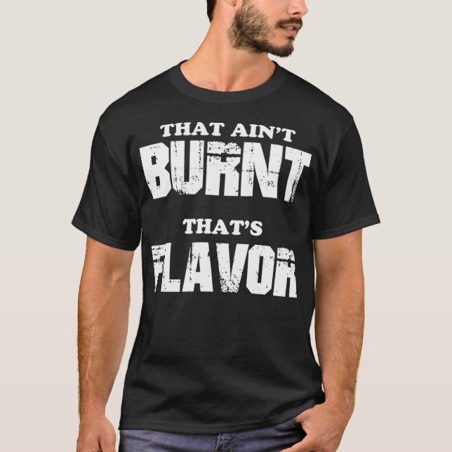 Den där målningen brände just smak t shirt (Framsida)