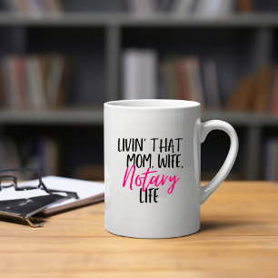 Den där Mamma-makan Notary Life Mugg
