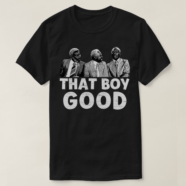 Den där pojken Bra som kommer till Amerika 80-årsj T Shirt (Design framsida)
