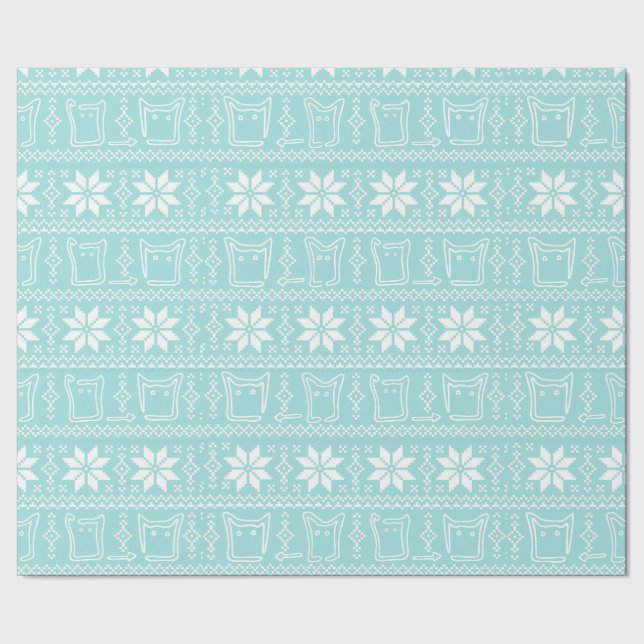 Den där Snö Demon Gift-figursättning Presentpapper (Seam)