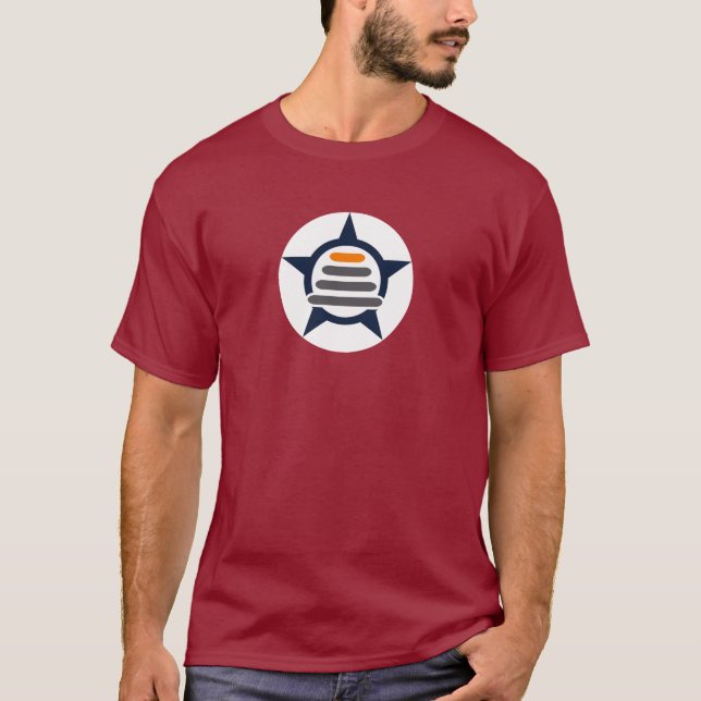 Den därefter jämna symbolsutslagsplatsen, förbigår t shirt (Framsida)