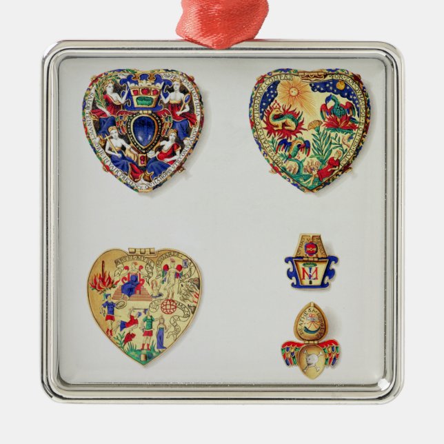 Den Darnley juveln, från 'historiskt noterar på Julgransprydnad Metall (Framsidan)