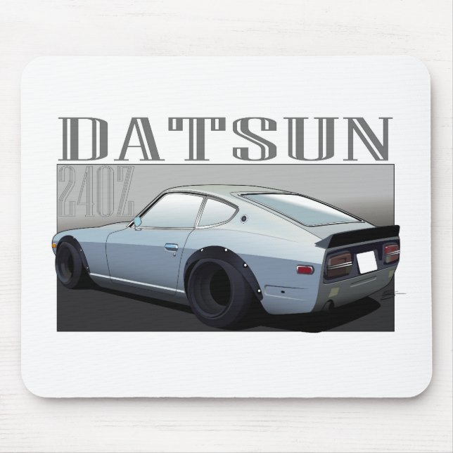 Den Datsun 240Z musen vadderar Musmatta (Framsidan)