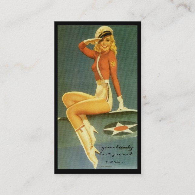 Den Deanna anpassningsbar beställer Visitkort (Framsida)