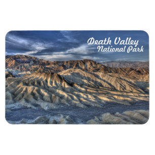 Den Death Valley nationalparken Zabriskie pekar Magnet