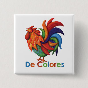 Den DeColores tuppen Gallo knäppas Knapp