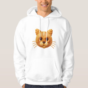 Den degmestiska katten: Whimsical Bread Kitty Hoodie