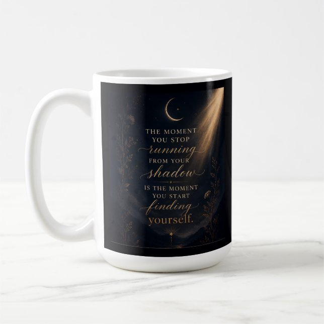 Den del som aldrig lärde sig att det var säkert kaffemugg (Vänster)