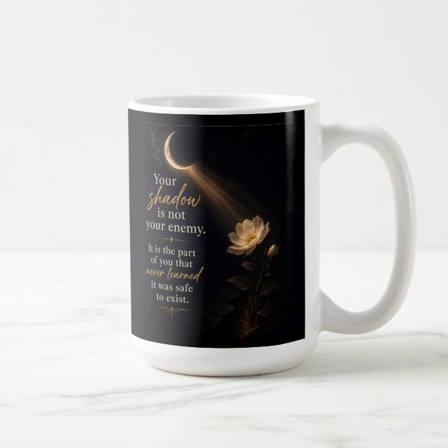 Den del som aldrig lärde sig att det var säkert kaffemugg (Höger)