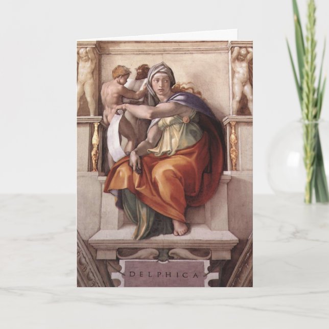 Den Delphic Sybilen Kort (Framsida)