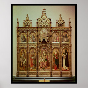 Den Demidoff altarpiecen, 1476 Poster