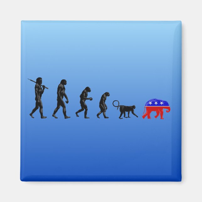 Den demokratiska teorin i Devolutionen Magnet (Framsidan)