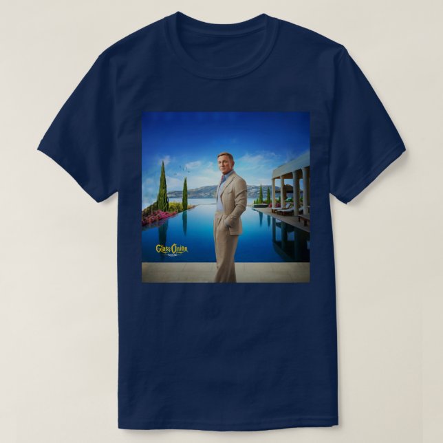DEN DETEKTIVA GLASSIONEN A KNIVAR UTANFÖR MYSTERY  T SHIRT (Design framsida)