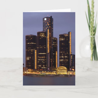 Den Detroit renaissancen centrerar på skymningen Kort