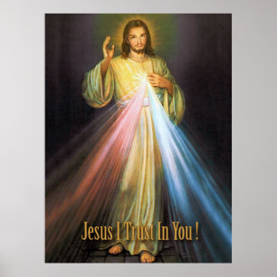 Den Devotional bilden för gudomlig förskoning Poster
