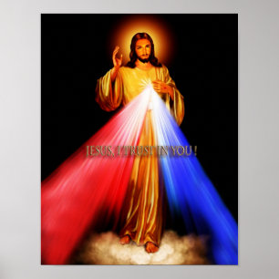 Den Devotional bilden för gudomlig förskoning Poster