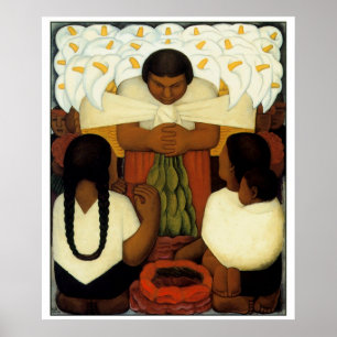 Den Diego Rivera konstaffischen väljer ditt forma Poster