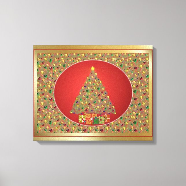Den digitala julkonsten i Canvas (Framsida)