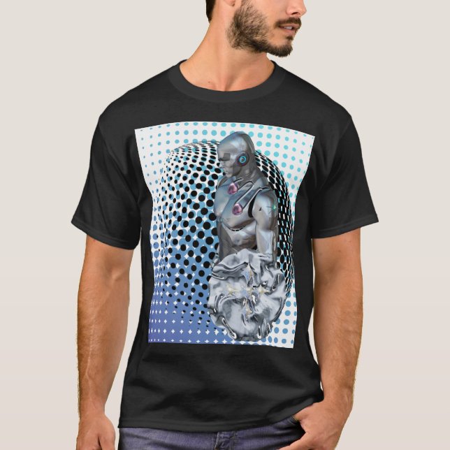 Den digitala verkets väktare t shirt (Framsida)