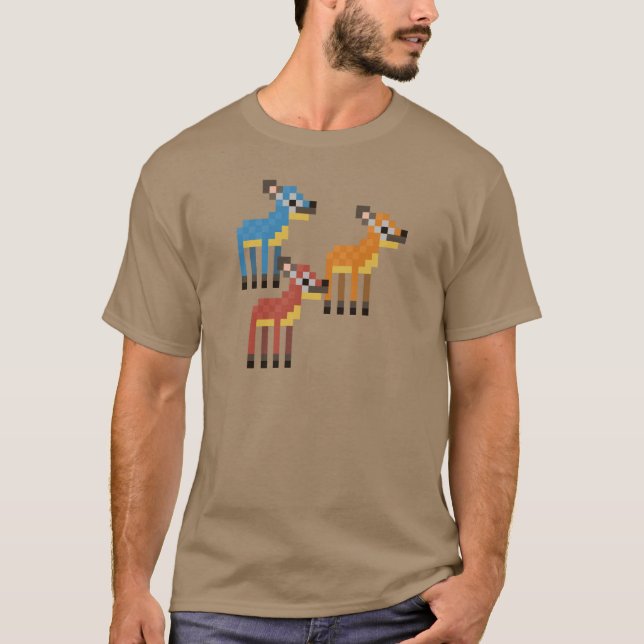 Den Dikdik trippeln besvärar T Shirt (Framsida)