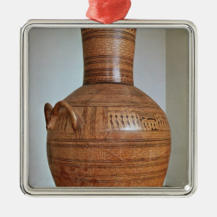 Den Dipylon amphoraen Julgransprydnad Metall