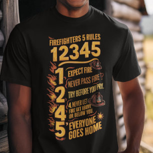 Den djärva brandbekämpningskoden t shirt