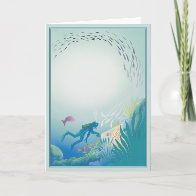 Den djupa ©en kort (Framsida)