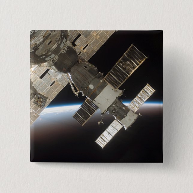 Den dockade Soyuz 13 Knapp (Framsida)