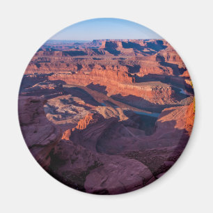 Den döda hästen pekar soluppgången - Moab, Utah Magnet
