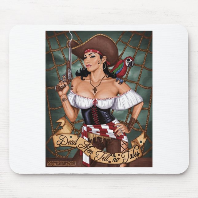 Den döda manar berättar inga sagor musmatta (Framsidan)