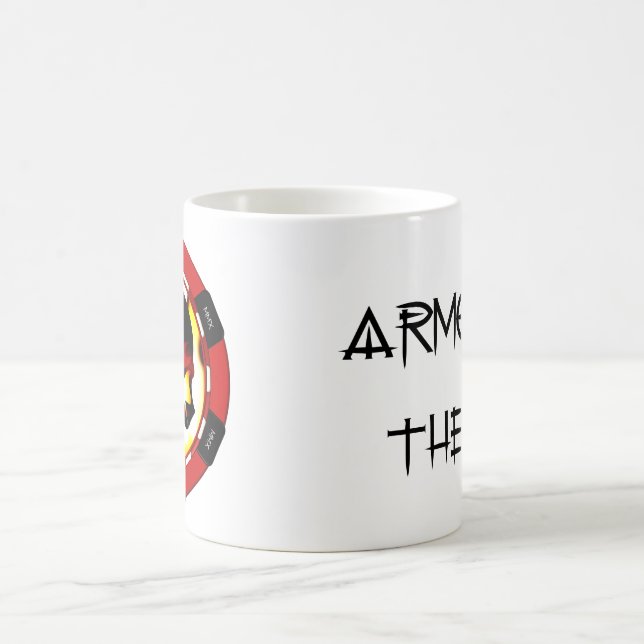 Den döda manen räcker den morphing muggen magisk mugg (Center)