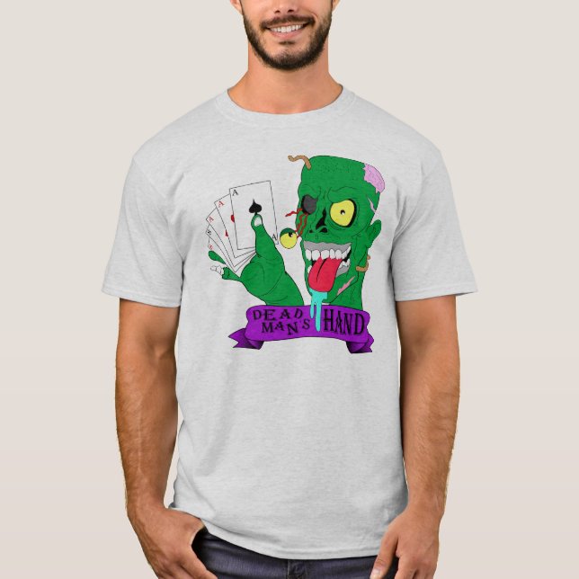 Den döda manen räcker tee shirt (Framsida)
