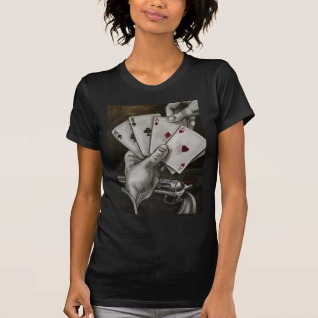 Den döda manen räcker tee shirt (Framsida)