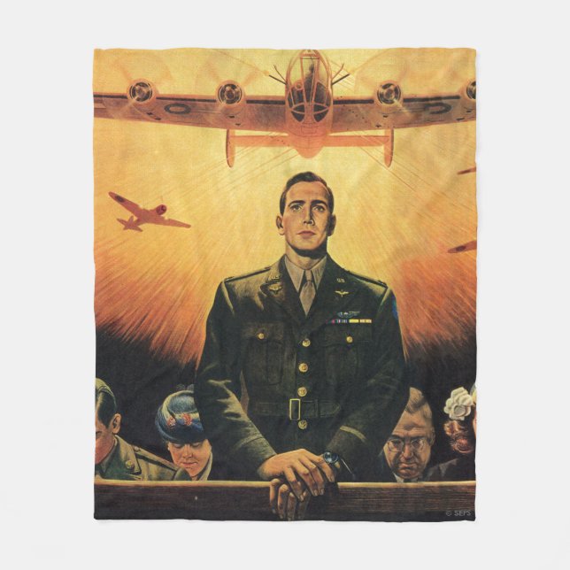 Den dödliga Harpy Fleecefilt (Framsidan)