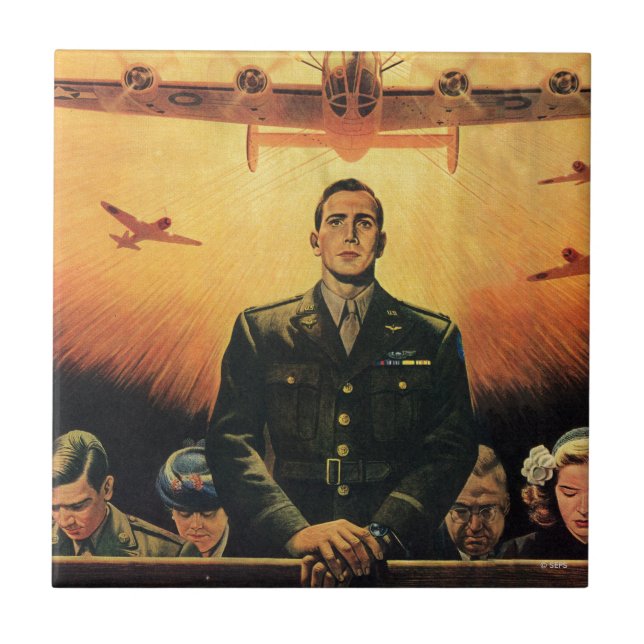 Den dödliga Harpy Kakelplatta (Framsidan)