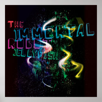 Den dödliga jellyfish Robot Poster